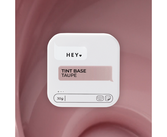 HEYLOVE. Tint base, TAUPE, 30 ml, відтіночна база #1